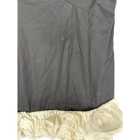NBD Wisteria Gown Maxi Dress Ruffle Detail Formal Statement Party Gala Event XXS